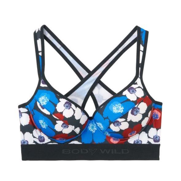 Áo ngực thể thao Body Wild thấm mồ hôi nhanh khô - Chính hãng Gunze Nhật Bản