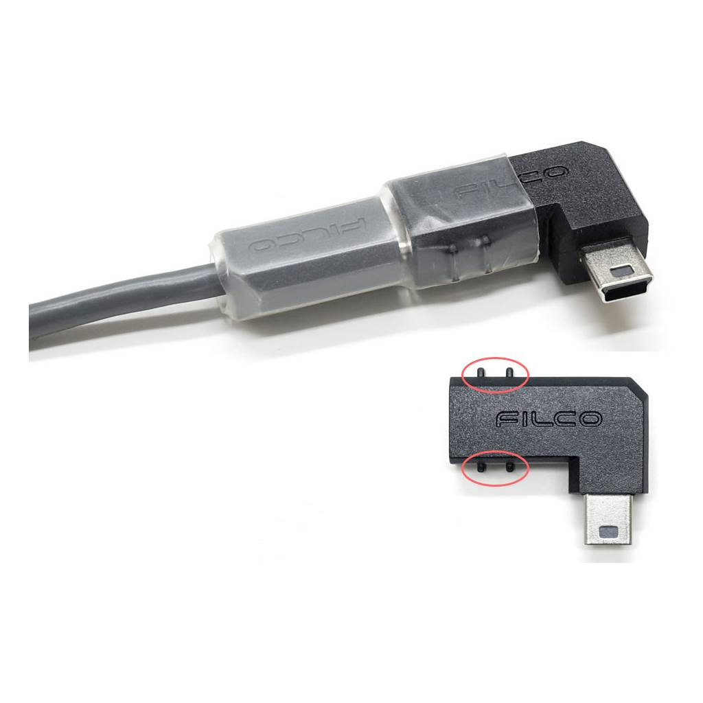 Đầu chuyển góc 90 độ Filco (Mini-USB) - Hàng chính hãng