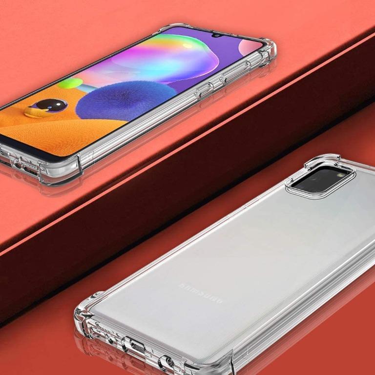 Ốp lưng silicon dẻo trong chống sốc dành cho Samsung A31