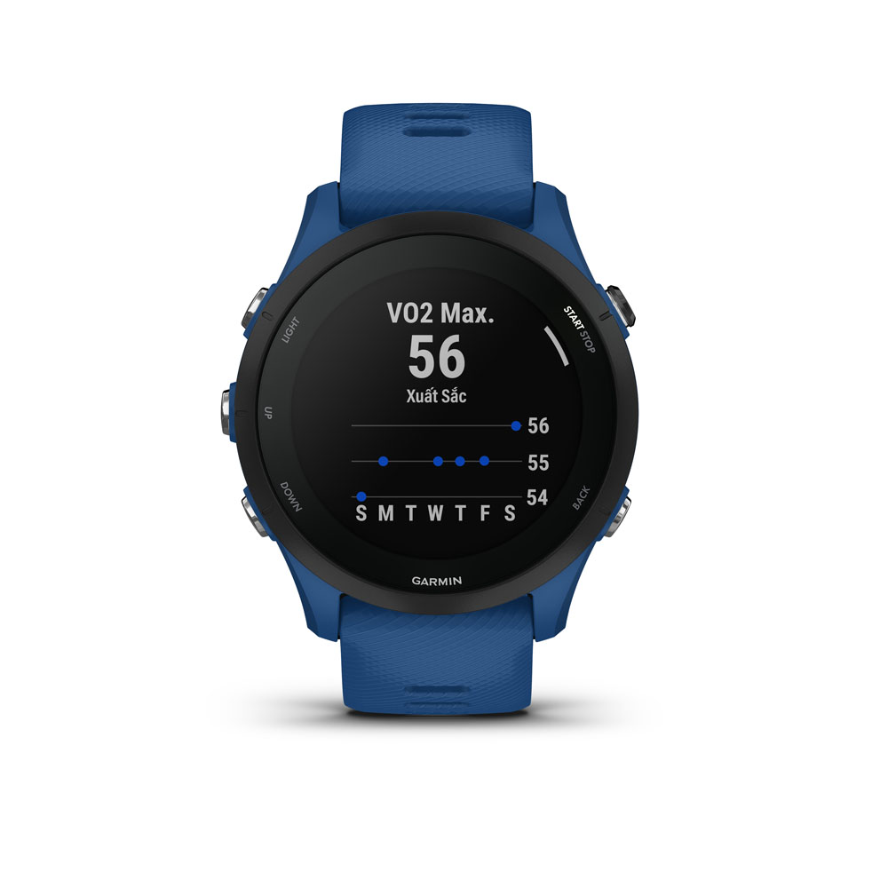 Đồng Hồ Thông Minh Garmin Forerunner 255 Basic GPS (Slate Grey) - Hàng Chính Hãng