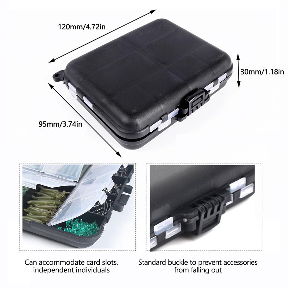 Hộp 420 món dụng cụ và phụ kiện câu cá chép gồm khóa xoay + vòng chặn mồi Boilie + hạt câu