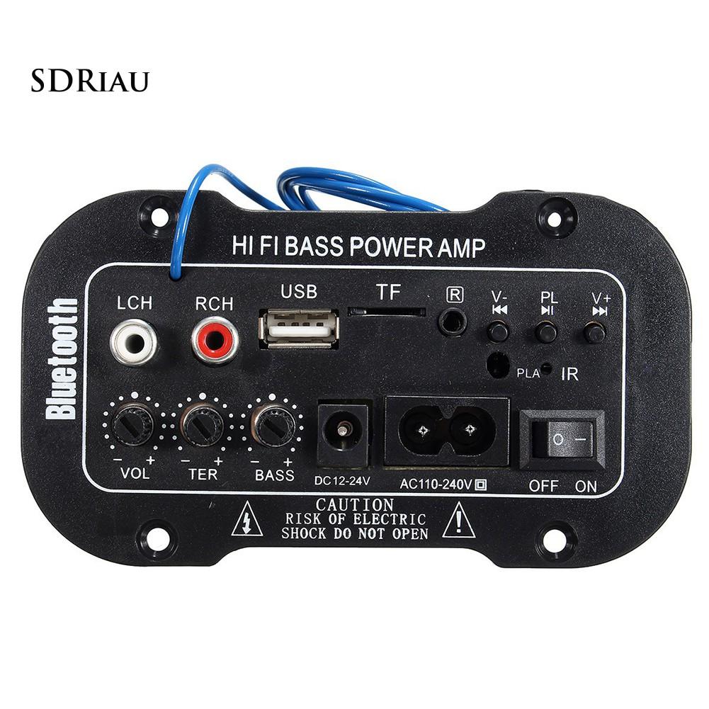 Bộ Khuếch Đại Âm Thanh Hifi Kết Nối Bluetooth Cho Xe Hơi