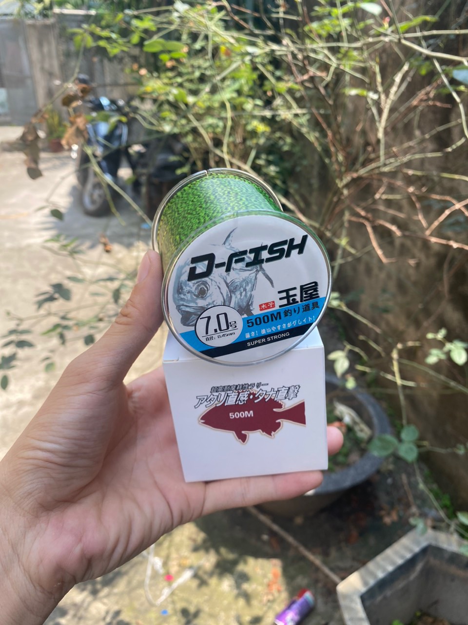 Cước câu cá 3D 500m DFISH