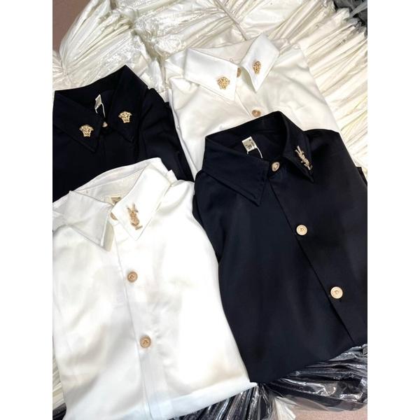 Áo Sơ Mi Nữ Yenny Shop, áo nữ công sở lụa Nhật phong cách Hàn Quốc Sang Chảnh Cao Cấp có size to đến 70-75kg vừa