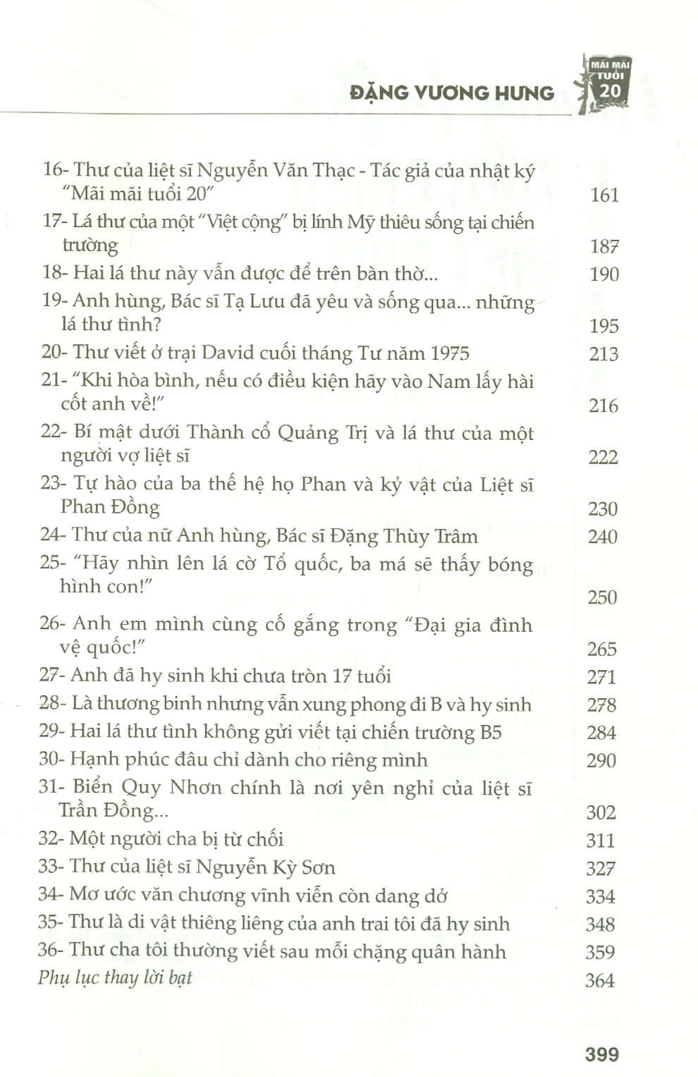 NHỮNG LÁ THƯ THỜI CHIẾN VIỆT NAM (Tuyển tập) - Đặng Vương Hưng - NXB Chính trị Quốc gia sự thật - bìa mềm