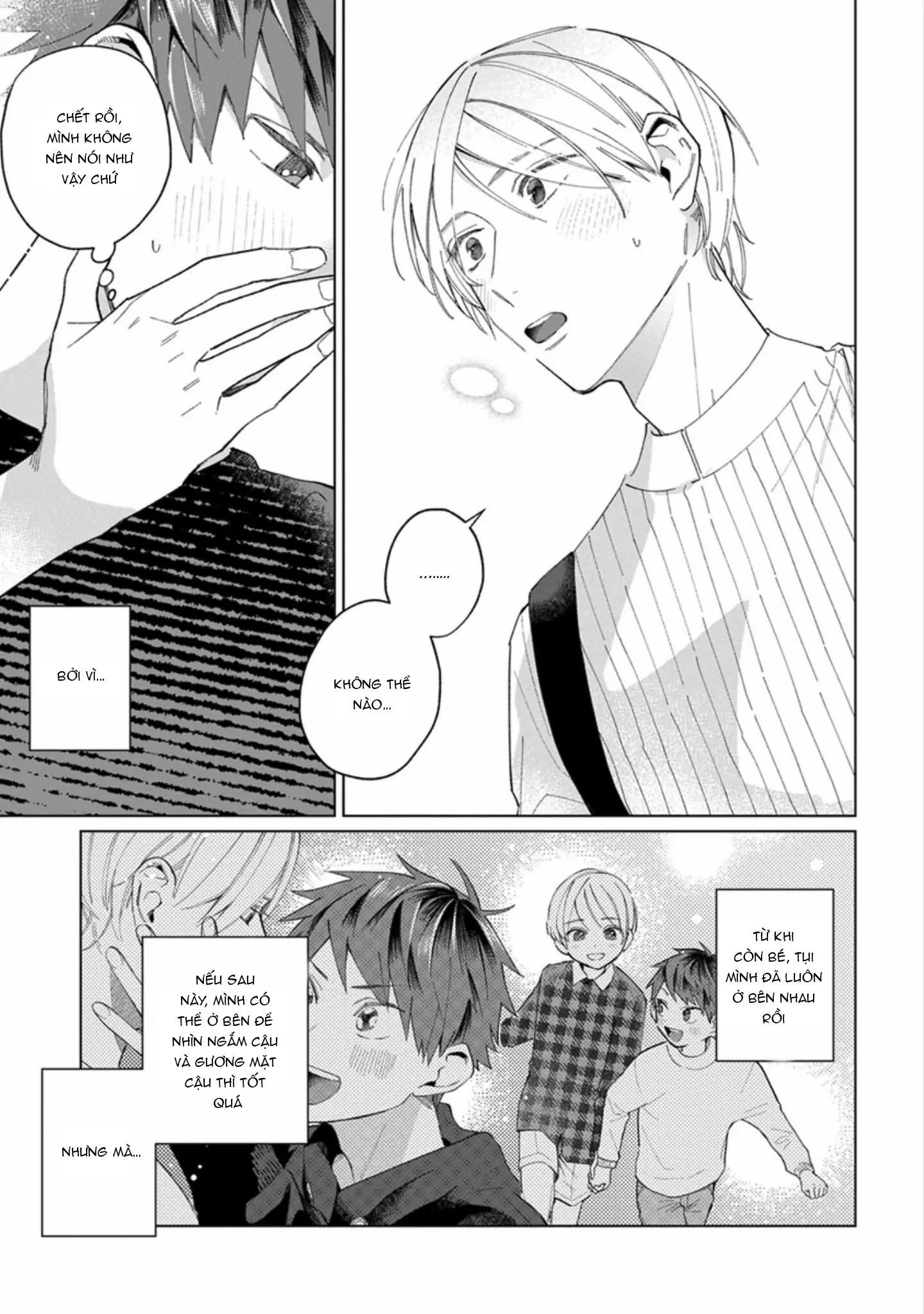 bạn hồi bé của tôi đẹp đến nỗi tôi không dám cãi lời chapter 13 9