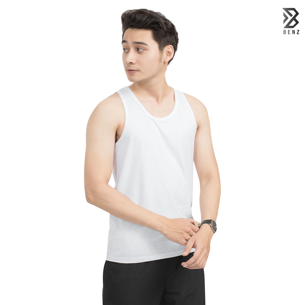 Áo ba lỗ nam chất liệu Cotton mềm mại, thoáng mát phù hợp mặc nhà và các hoạt động vận động thể thao BC21