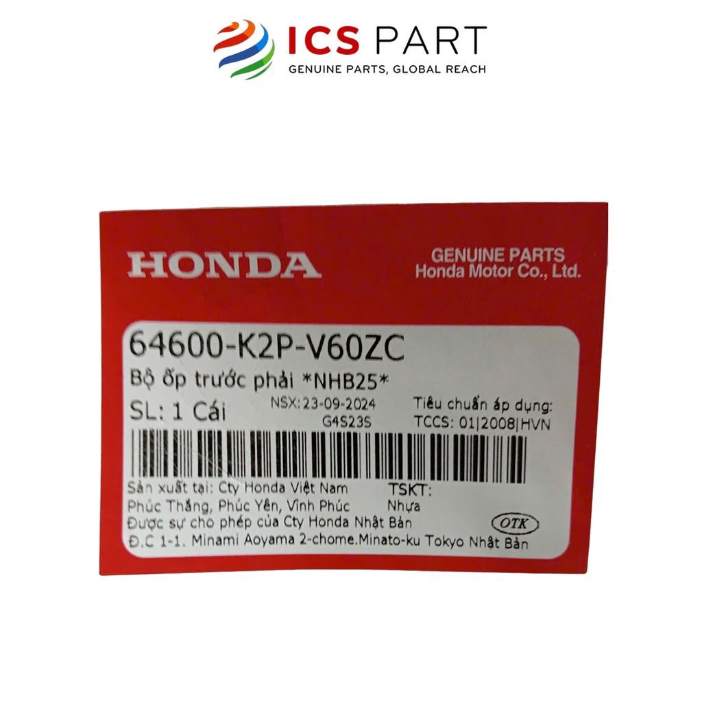 Bộ ốp trước phải *NHB25* HONDA Winner X V3 2022 (64600K2PV60ZC)