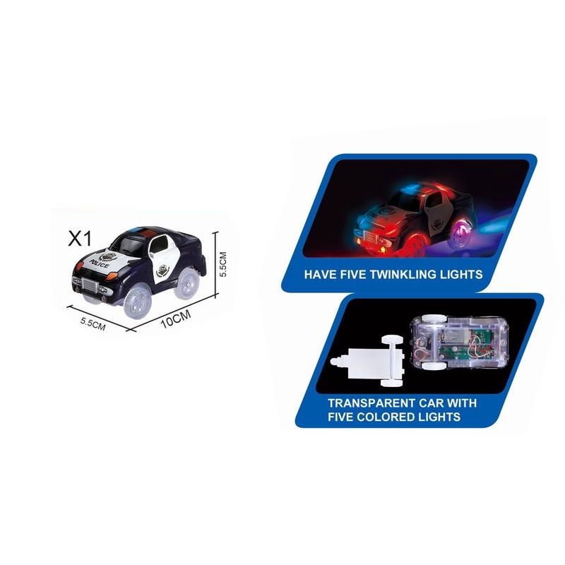 Bộ đồ chơi xe oto đua chạy tự động lắp ráp đường ray cho bé 820 quà tặng cho bé trẻ em