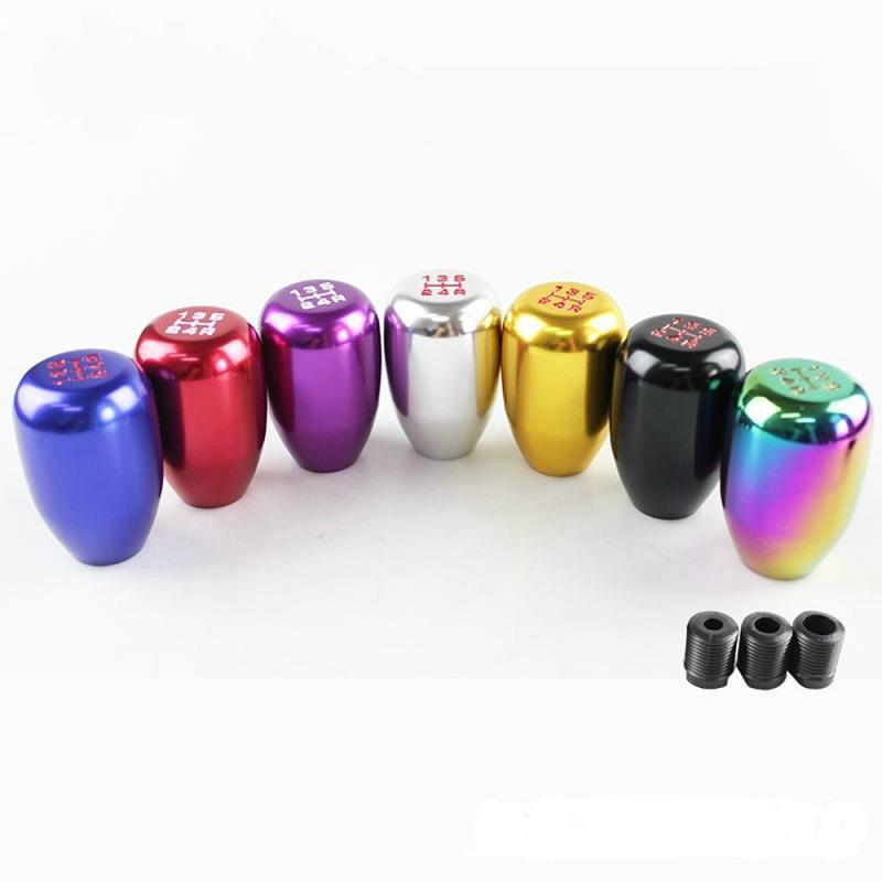 Tay Nắm Gạt Cần Số 5 / 6 Tốc Độ Bằng Nhôm Thông Dụng Cho Xe Hơi