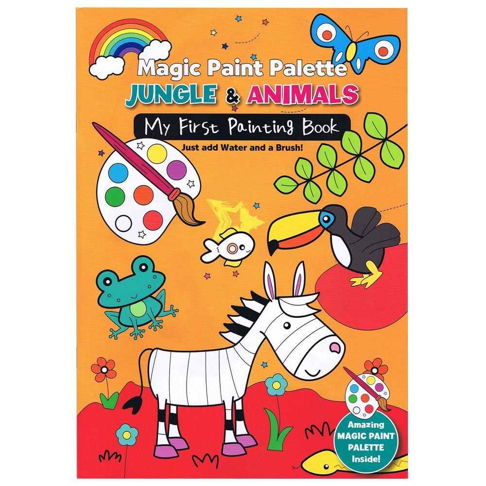 Sách MY MAGIC PAINTING BOOK - JUNGLE