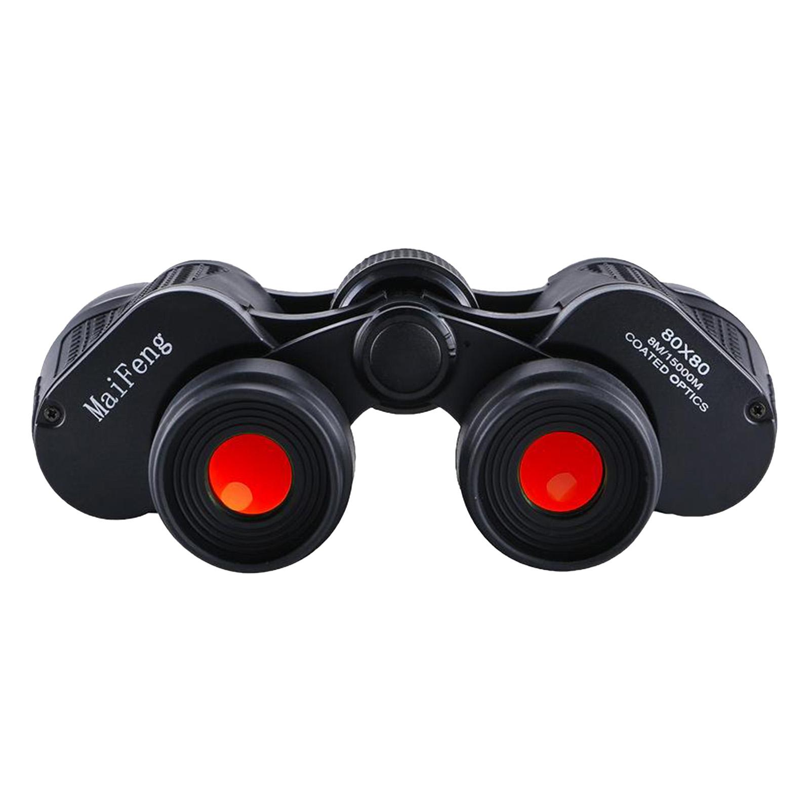 Binoculars 80X80 HD High Power Telescope Optical Glass lens Easy Focus