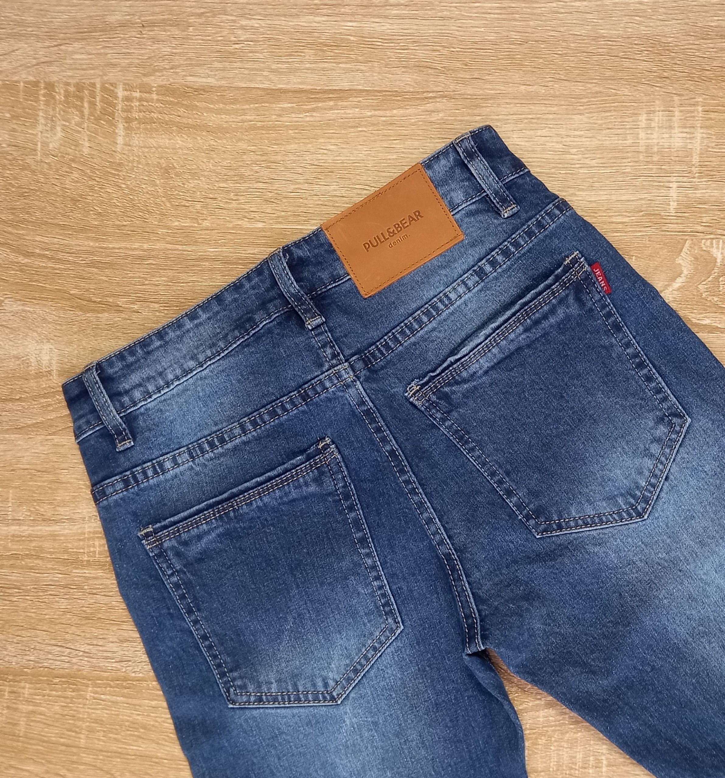 Quần jean nam co giãn dáng đẹp màu xanh mẫu mới jean nam co gian