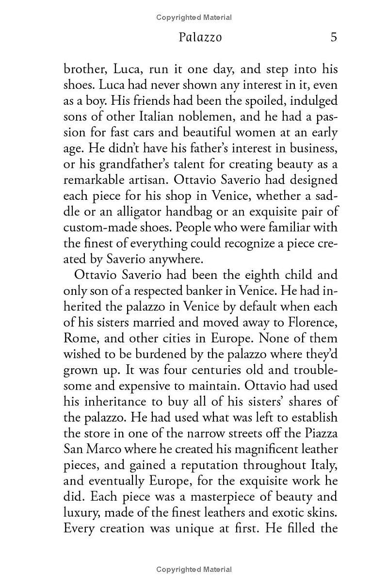 Sách ngoại văn: Palazzo