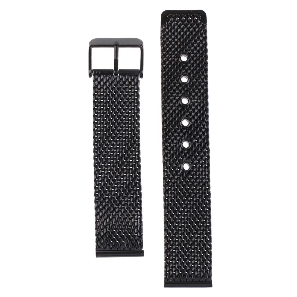 Men Women Stainless Steel  Watch Band Link Bracelet Wrist Strap 20mm