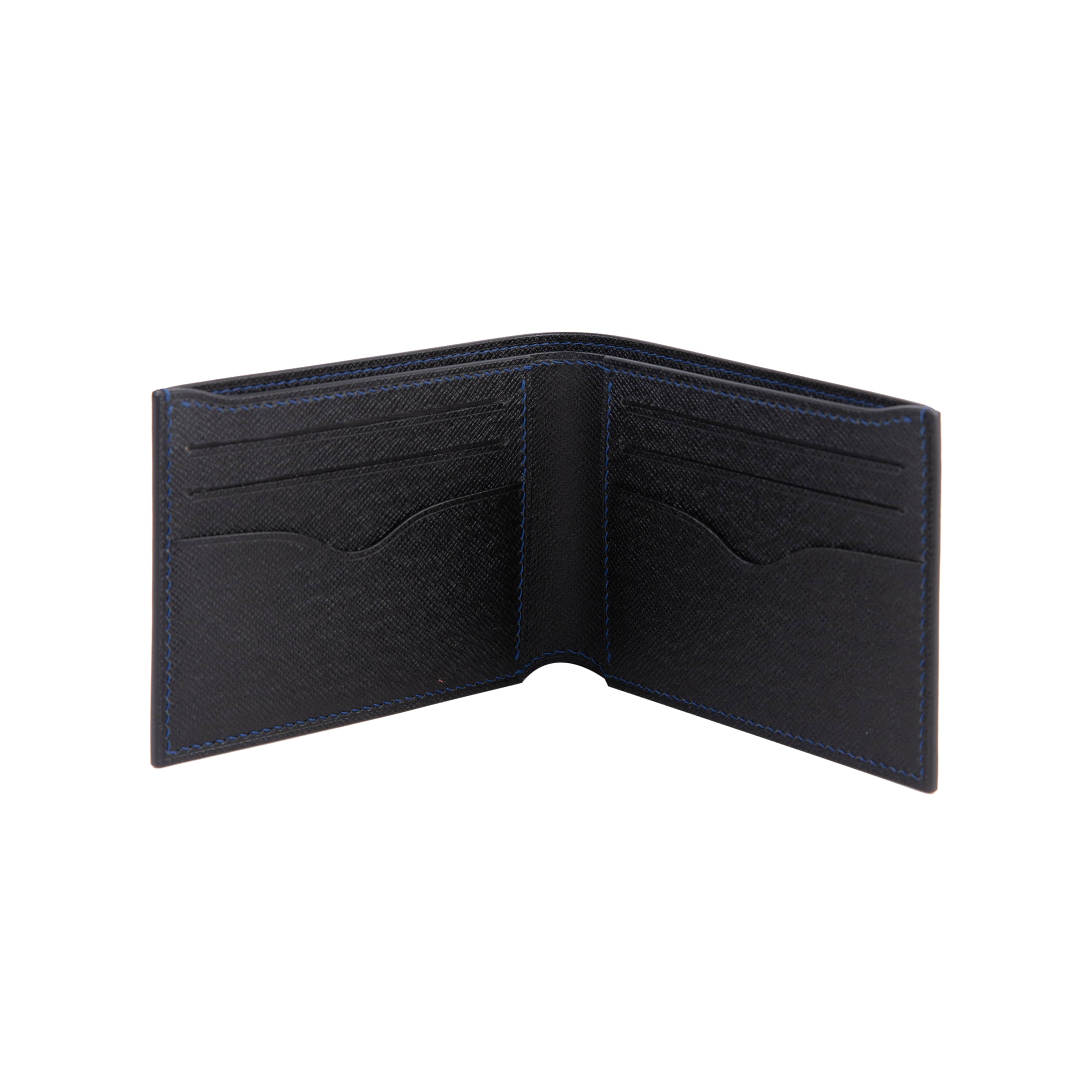 Ví nam ngang lớn - Xanh dương đậm