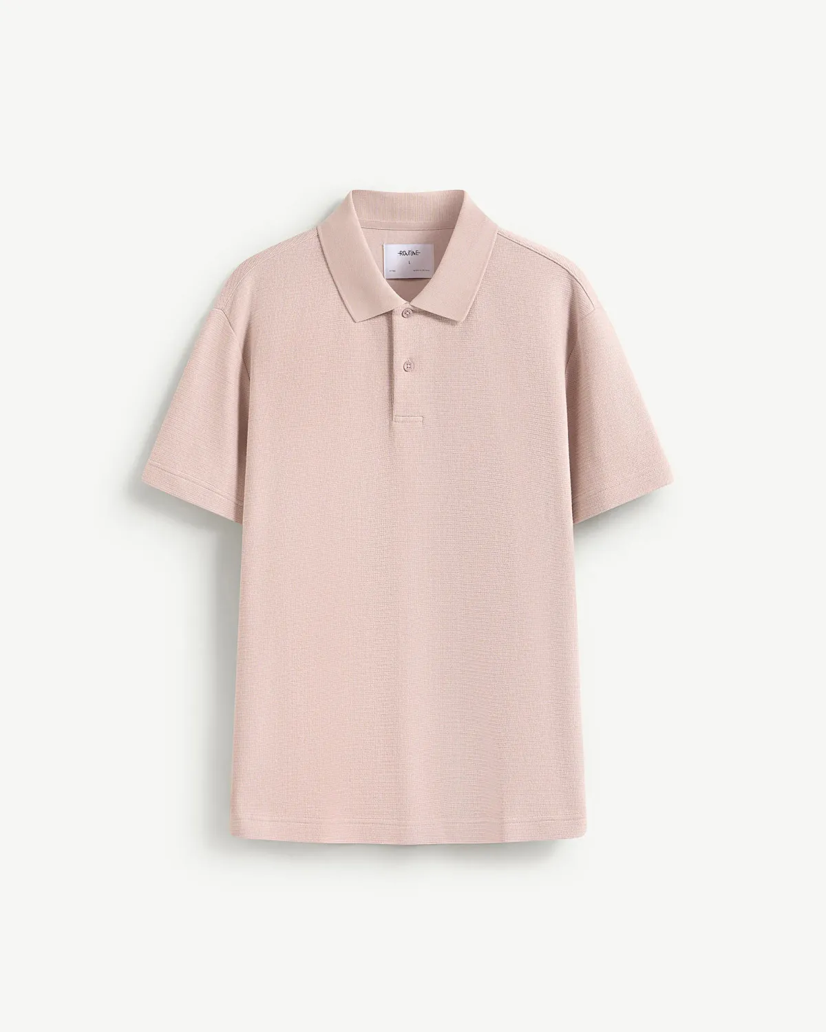 Áo polo tay ngắn vải texture Form Fitted - ROUTINE 10F24POL015R1 | ROUTINE CÀ MAU