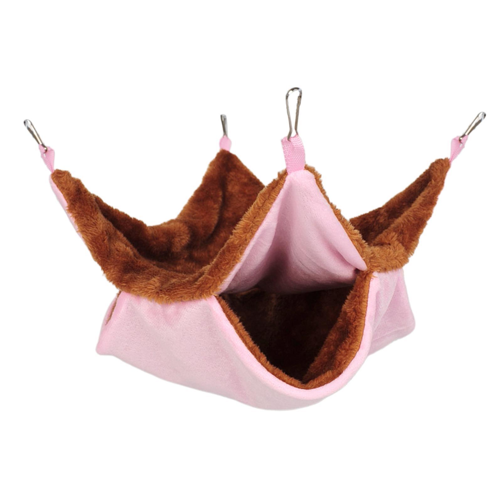 Double Layer Hamster Hammock    Nest Rat Habitat Cage