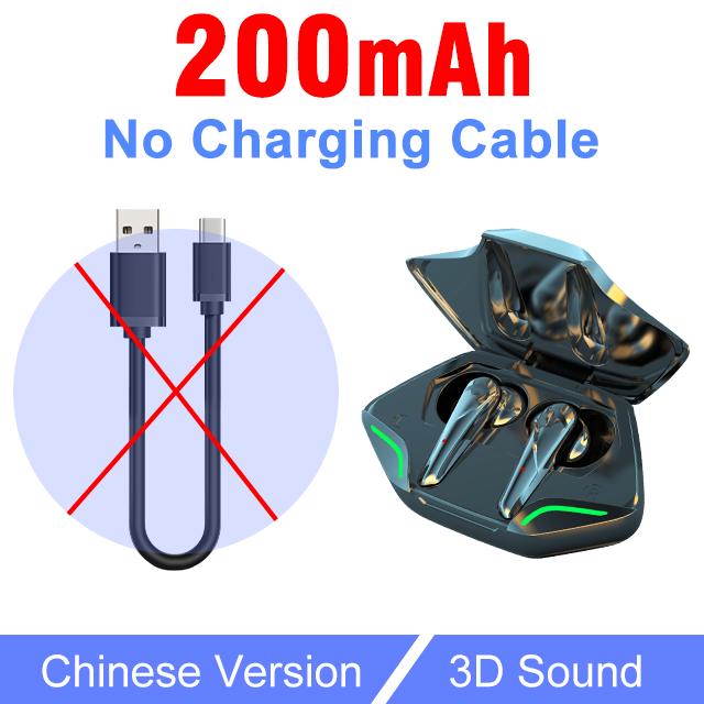 Không Dây 2200MAh 5.1 Sạc Hộp Đựng Tai Nghe Âm Thanh Stereo Thể Thao Chống Thấm Nước Tai Nghe Có Giá Đỡ Điện Thoại Tai Nghe Nhét Tai Có Mic Dành Cho Game Thủ
