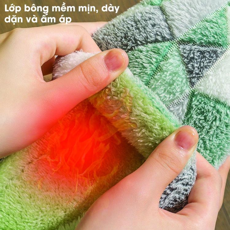 DÉP LÔNG UNISEX ULZZANG ĐẾ CAO SU CAO CẤP NHIỀU MÀU SANG TRỌNG,CỰC XINH