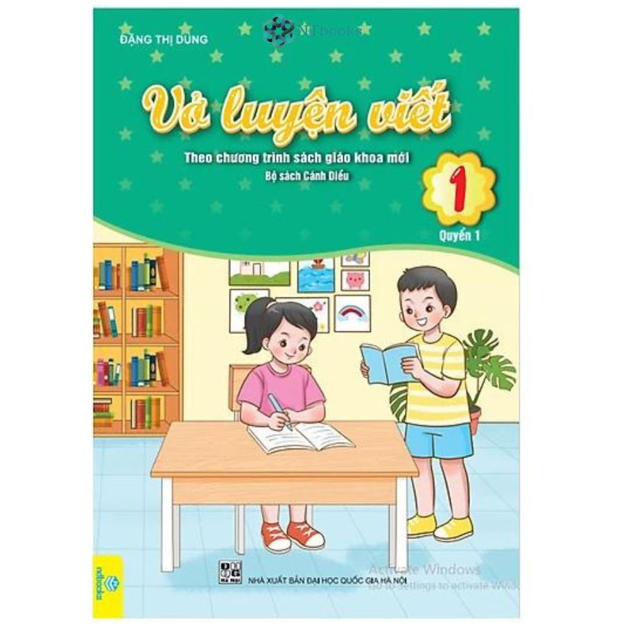 Combo 2 cuốn sách Vở Luyện Viết Lớp 1 - Biên soạn theo chương trình Cánh Diều