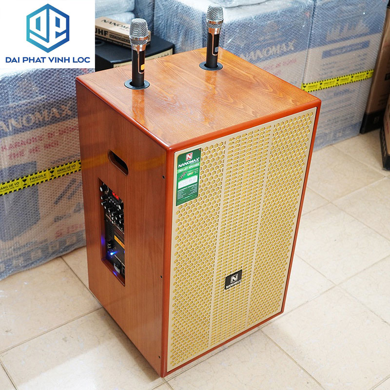 Loa Kéo Karaoke Công Suất Lớn 1200W | Loa Kéo Giá Rẻ Nanomax SK-18G8 | Loa Kéo Bluetooth Đọc Được Usb Thẻ Nhớ | Loa Kéo Hát Karaoke Hay Nhất | Loa Kéo Bass 50 Tay Kéo Sang Trọng Tặng Kèm 2 Mic Hát Karaoke