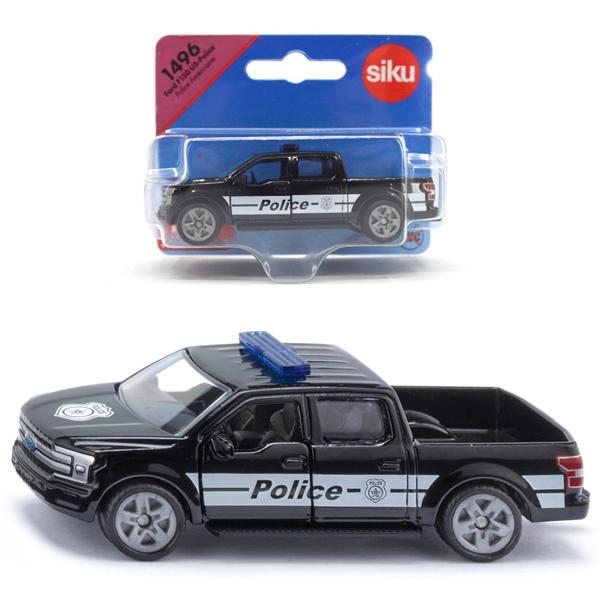 Đồ Chơi Mô Hình Xe Cảnh Sát Mỹ Ford F150 - Siku 1496