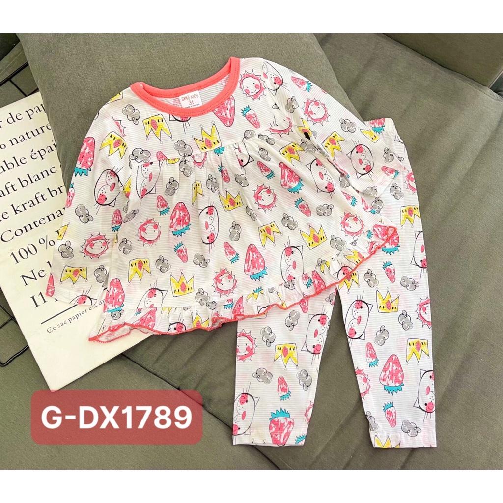 Bộ dài áo xoè cho bé gái