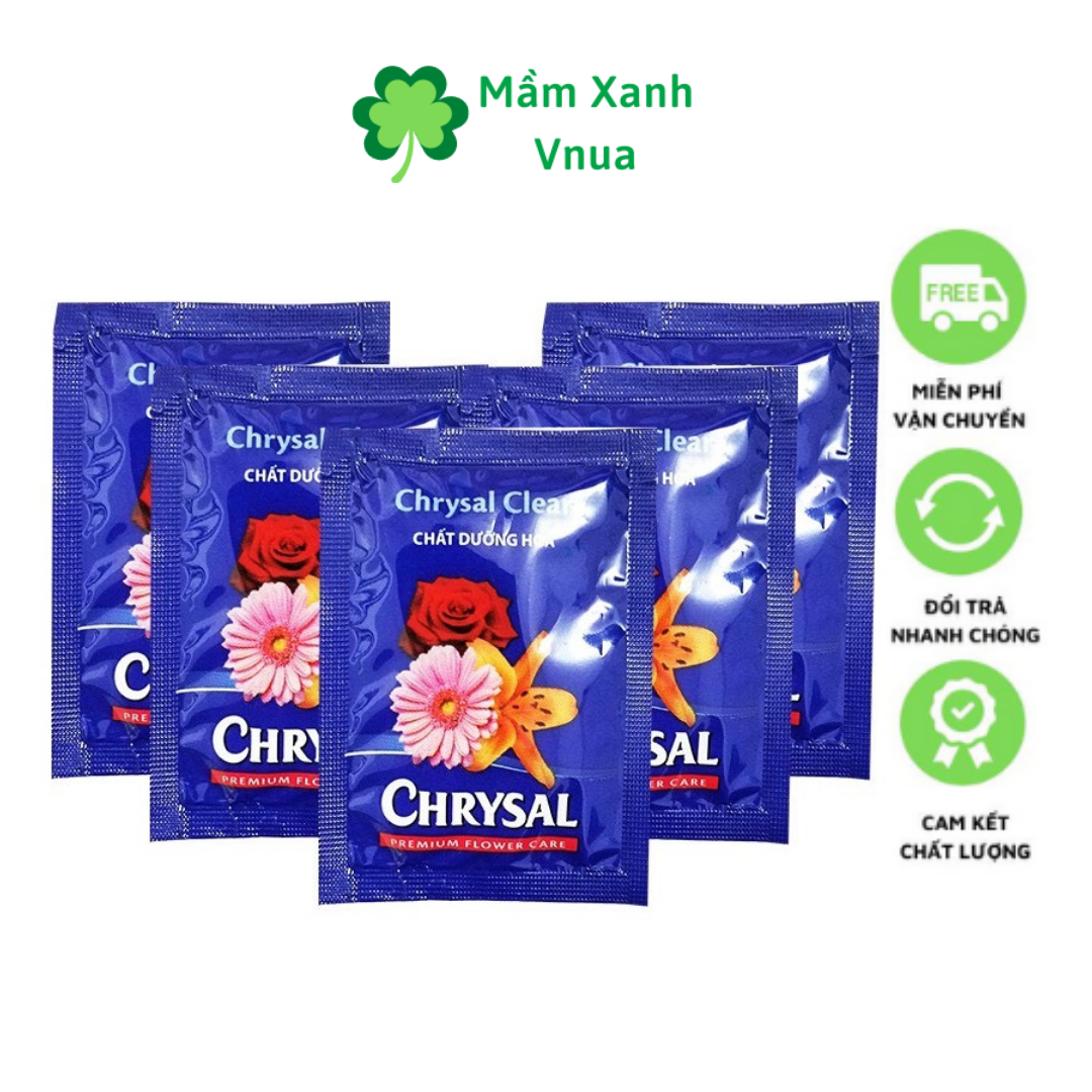 Chất dưỡng hoa tươi CHRYSAL, Dưỡng hoa lâu tàn