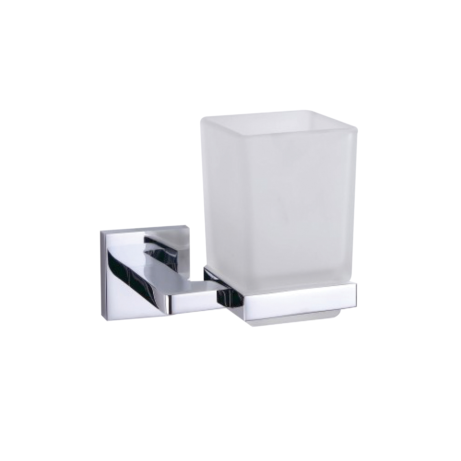 Kệ cốc đơn chất liệu đồng mặt gương cao cấp sáng bóng Hiwin Y-1202