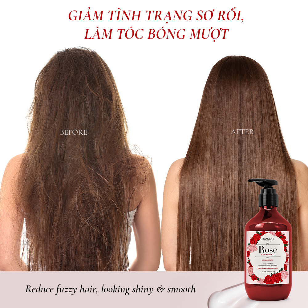 Dầu xả dưỡng tóc hoa hồng - Rose Repairing Conditioner 500ml
