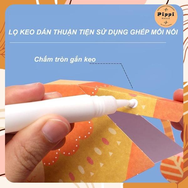 Bộ gấp hình 3d - origami cho bé