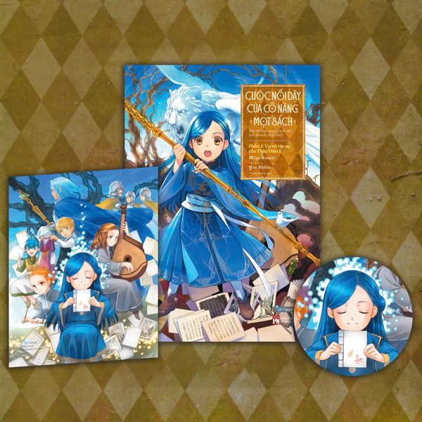 Sách - [Light Novel] Cuộc Nổi Dậy Của Cô Nàng Mọt Sách - Phần 2 - Vu Nữ Tập Sự Của Thần Điện II - Tặng Kèm Bookmark + Postcard