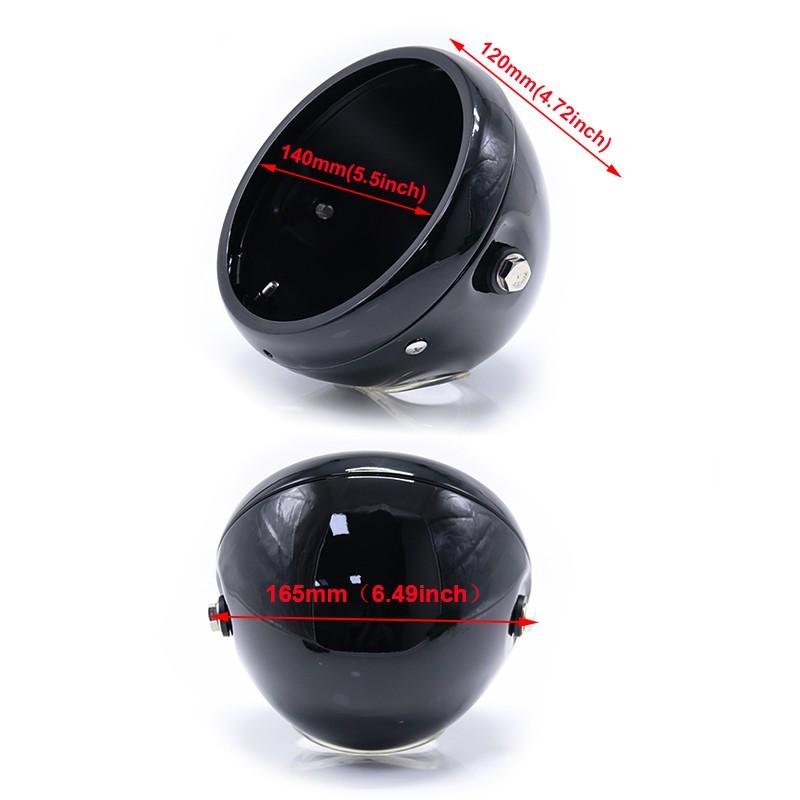 Ốp Đèn Pha 5.75 Cho Xe Mô Tô Cafe Racer Yamaha