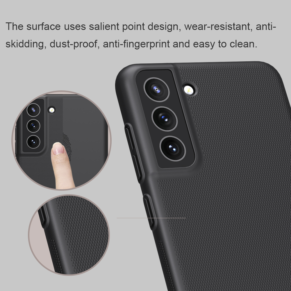 Ốp lưng Nillkin Frosted Shield dành cho Galaxy S21 FE - hàng chính hãng
