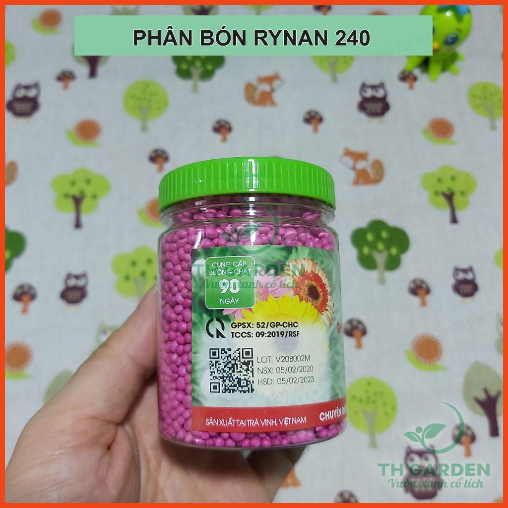 Phân Bón Hoa Thông Minh Rynan 240 - Chuyên Cho Cây Kiểng Có Hoa - Màng Polyme Kiểm Soát Giải Phóng Phân Từ Từ