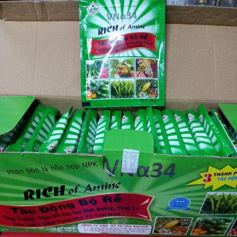 10 GÓI PHÂN BÓN LÁ RICH OF AMINE - GIÚP KÍCH THÍCH RA RỄ