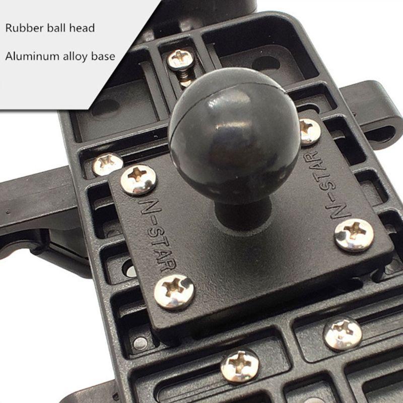 1 pc Aluminum Square Mount Base với đầu bóng cho Ram Mount cho Garmin Zumo/Tomtom