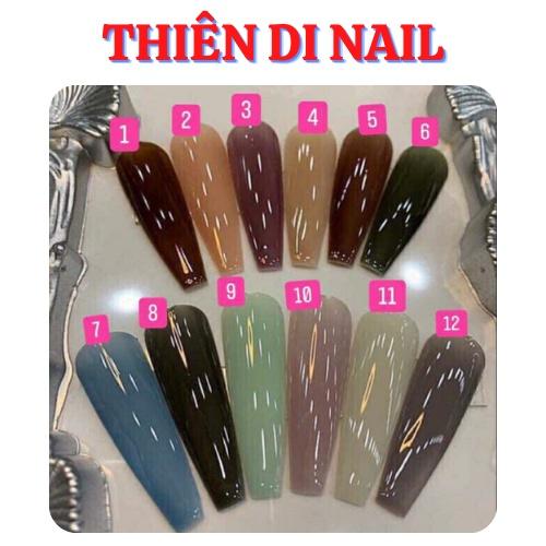 Set 12 màu sơn gel thạch