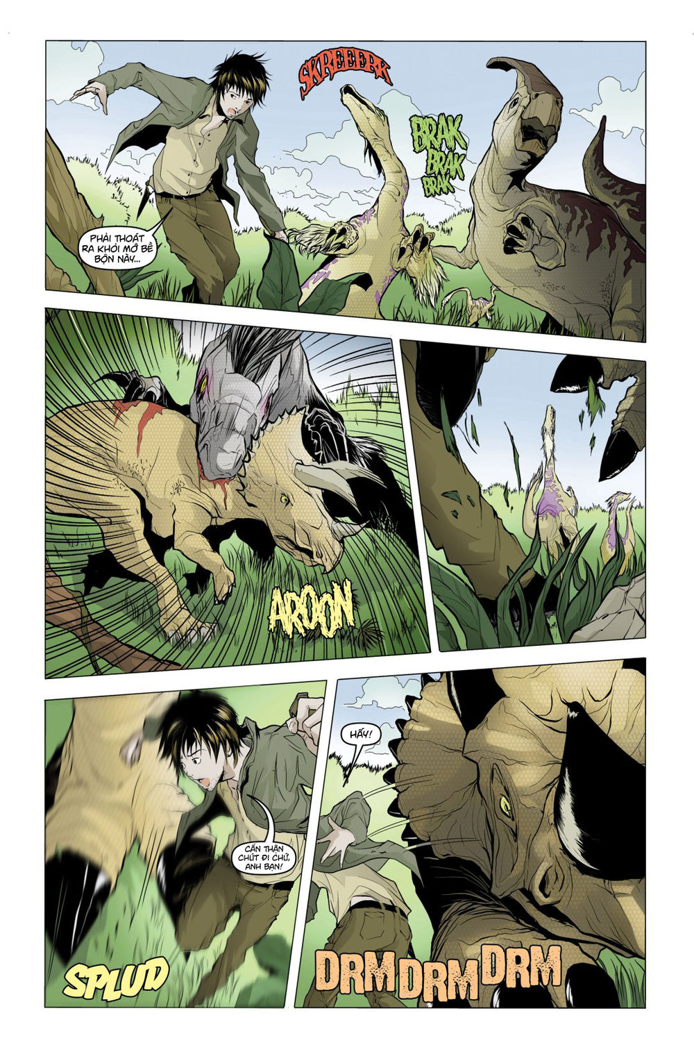 jurassic park - dangerous games | công viên kỷ jura - cuộc chơi hung hiểm chapter 1.2 7