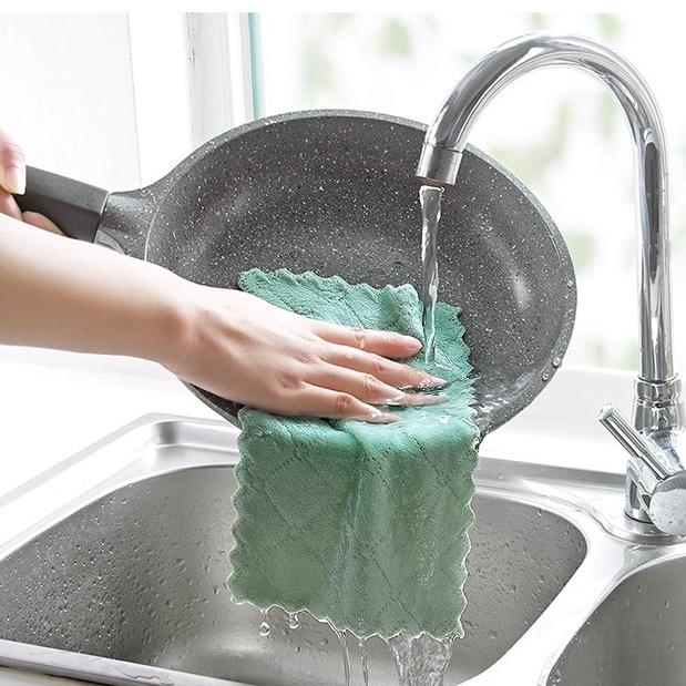 Set 10 Khăn Lau Đa Năng Khăn Vệ Sinh Tiện Dụng H222