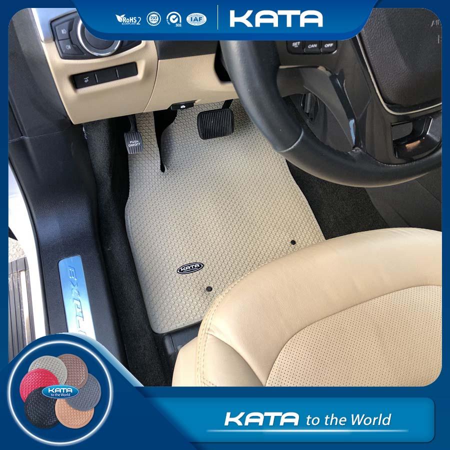 Thảm lót sàn ô tô KATA cho xe Ford Explorer - Khít với sàn xe, Chống thấm, Không mùi, Không ẩm mốc