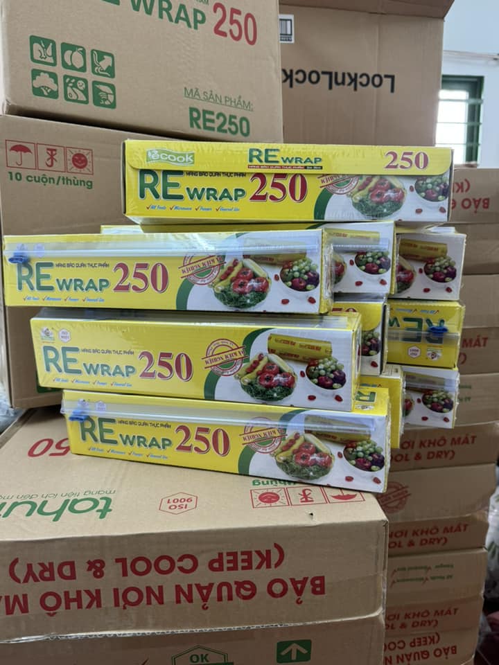 Màng Bọc Thực Phẩm Rerwrap 250 Size 30cm x 50m