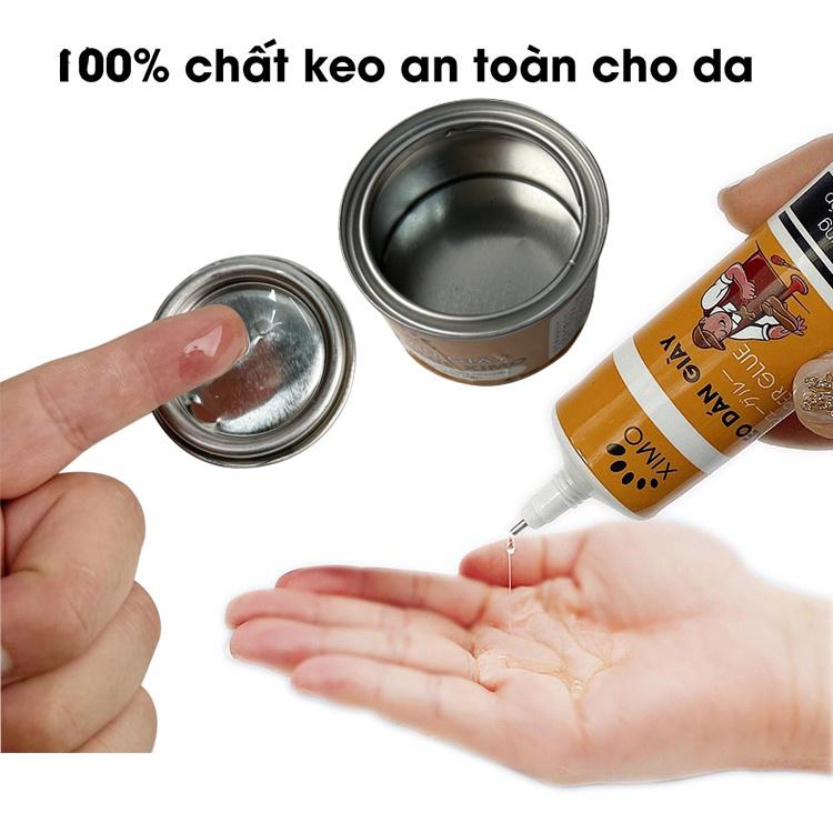 Keo dán giày thể thao siêu dính dùng nhiệt trong suốt Ximo 100ml - 110ml