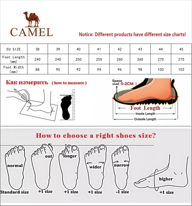 Giày chạy bộ chuyên nghiệp sneakers nam CAMEL lưới thoáng khí hấp thụ sốc