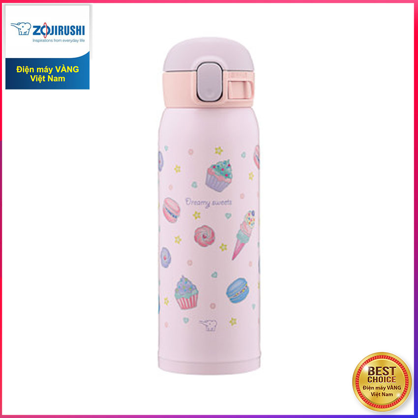 Bình giữ nhiệt Zojirushi SM-WG48-VZ, dung tích 0.48L , hàng chính hãng