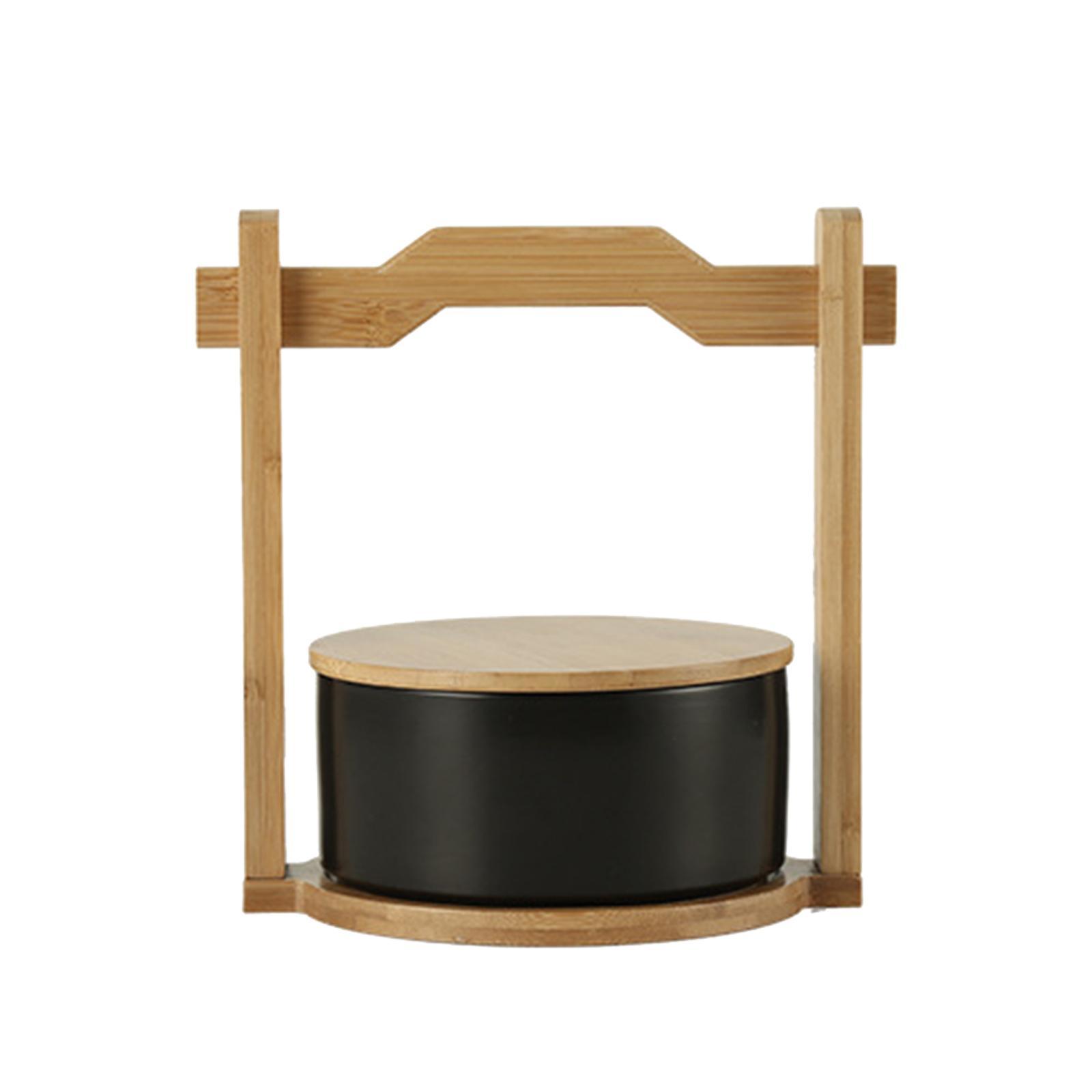 Dessert Cake Stand Countertop Storage Container with Handle and Lid for Home