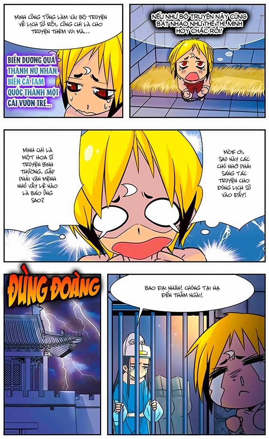 bao thanh thiên thả mèo bắt chuột chapter 5 8