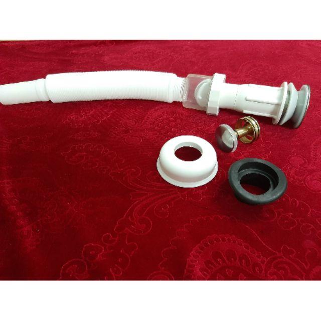 Xả lavabo nhựa cao cấp - ti đồng