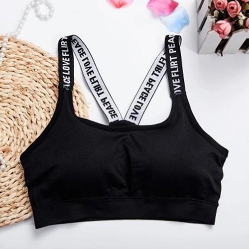 Áo Bra Thể Thao Dây Chữ Chất Coton Mềm Đẹp